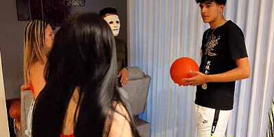 My neighbor enters my house and ends up fucking me