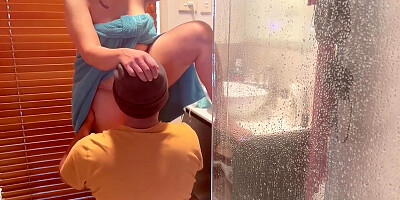 Sex With My Stepsons Friend - Best Pussy Eating - Loud Moaning - Pussy Licking Compilation