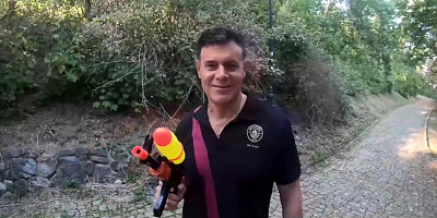 Woodland Chase, Topless Alexis Hunts Horny Pranksters! With Johnny Nitro, Alexis Crystal And Porno Dan