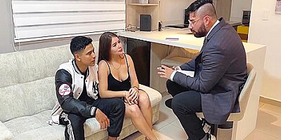 Couples Therapy Ends With Psychologist Fucking Girl In Front Of Her Boyfriend