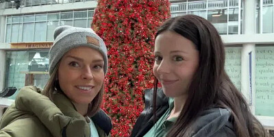 Serenity Cox and Nadia Foxx Go Shopping with Vibes In! Lingerie Try-ons