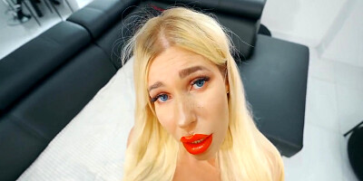Glam Milf Face Sitting & Upside Down Throat Bulgeface Fuck