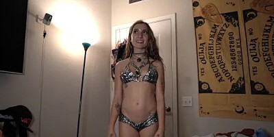 Step Sister Comes Home Late to Step Bro Waiting - Bailey Base