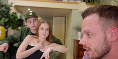 Her luscious lips will be used by another man today