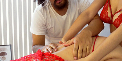 Erotic Massage with Two Big Womans with Big Tits and Big Ass