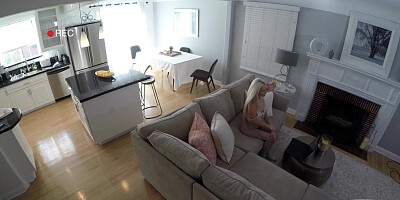 NANNYSPY Fanboy Step Father Eventually Humps Light-Haired Web Cam Nanny