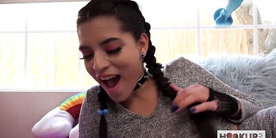 Watch slutty Bryan Gozzling and Gabriela Lopez's movie