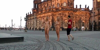 Luci And Izzy Nude In Dresden