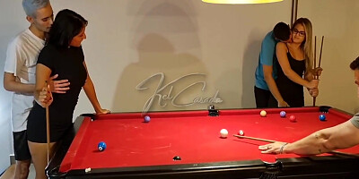 We Were Teaching The Wives To Play Pool, But We Ended Up Having Sex!