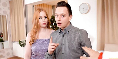 Hunt4k featuring Kiara Lord's christmas fuck video