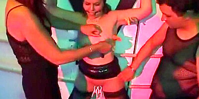 Nasty German Bitch Fucked In A Hot Bdsm Orgy