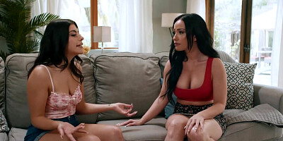 ADULT TIME - Jennifer White Scissors And 69 With Bratty Stepbae Gal Ritchie To Stop Her Complaining