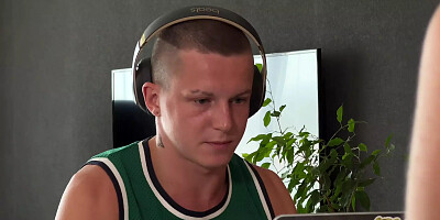 Skinny Beauty Cheats on Her Boyfriend with His Best Friend while He is Busy T...