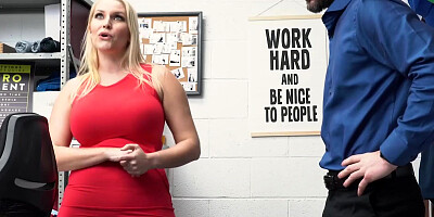 Housewife with huge natural tits fucked