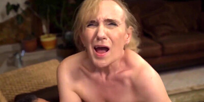 Horny Granny Gets Nailed During Work Break