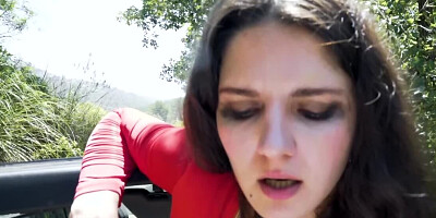 Italian girl has spent a bad night but sex compensates for it