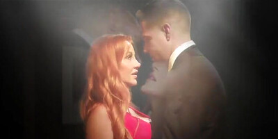 Zoe Grey In Cock Thirsty Redheaded Lusts After Young Stud