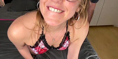 I love to sight at myself when I do my mega-slut