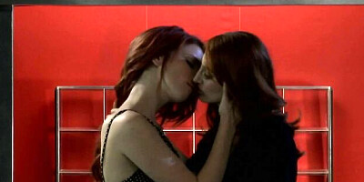 Elle Alexandra and Kendra James's shaved porn by Penthouse