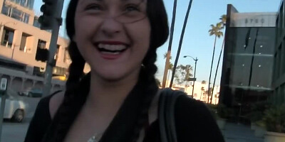 Babe is so frivolous that it's easy for her to flash breasts