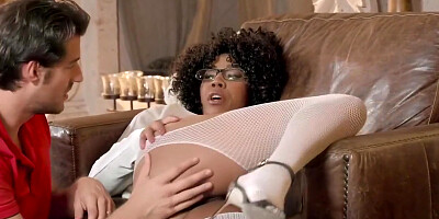 Naughty Ebony Babe Amazing Sex Movie