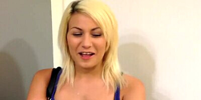 PublicAgent Pretty blonde fucks a big cock in a public car park