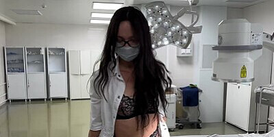 Patient Saw That Doctor Jerked And Help Her To Cum By Thick Cock & Cuni & Missionary & Cowgirl