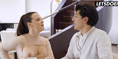 Latina MILF Cheats on Her Boyfriend with Big Dick Stranger - LATINA MILF