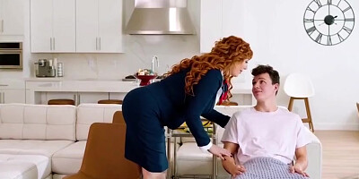 Lauren Phillips - Taking Stepsons Cock From Behind