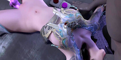 3d Cute Asian Officer Wearing Sexy Dress Naked Her With Car Toon And Anime Hentai