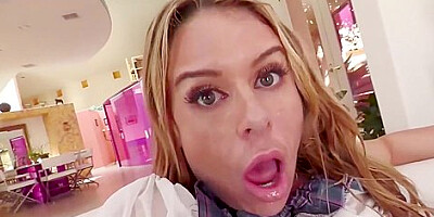 Cum In Mouth Trailer With Cheerful Summer Vixen From
