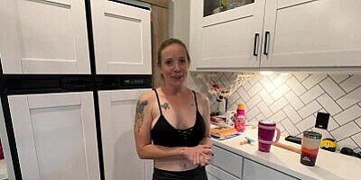 Testing My Stepmom's Self Defense Skills - Jane Cane, Shiny Cock Films
