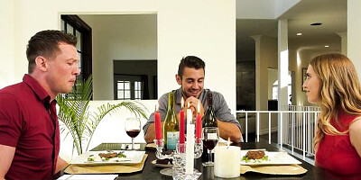 Magnetic Dante Colle and Vanessa Vega - threesome movie - Biphoria