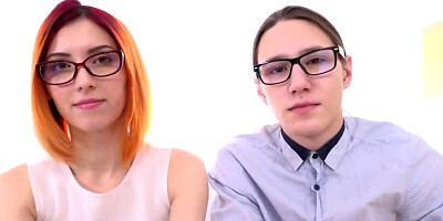 Young man grows a pair and goes bonking the ginger yes-girl