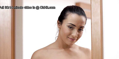 Old lovers sex with sinful Anna Rose from Old4k