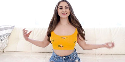 Big tits sex with pretty Penelope from Interracial Pass