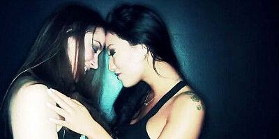 Elegant Asa Akira and Dani Daniels's toys scene