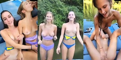 Young Sluts Boat Foursome