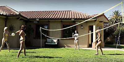 Petite MILF and hot babes shows hot body