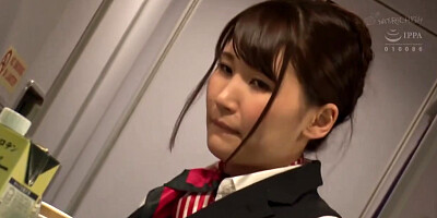 Japanese Babe Having Sex in the Plane