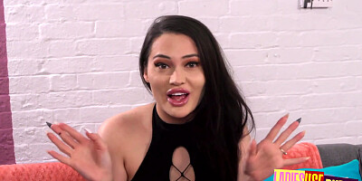 British strapon femdom fucking weak sub