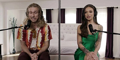 Reality xxx with femme fatale Michael Vegas and April Olsen from Bellesa Films