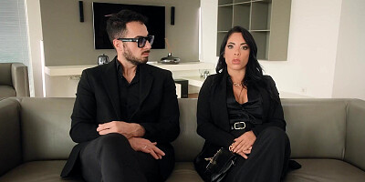 An MMF Threesome with Your Sexy Client Megan Fiore and Her Shy Hubby