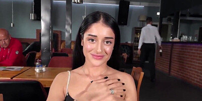 Naughty Rides My Cock In The Restaurants Toilet - Ara Mix