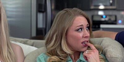 Nympho Emma Starlet Convinces Katie Morgan Finally to Join in SwapFamily Orgy