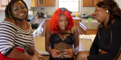 The whole family had their way with Yung Dumb SLUT Cassidy Cash