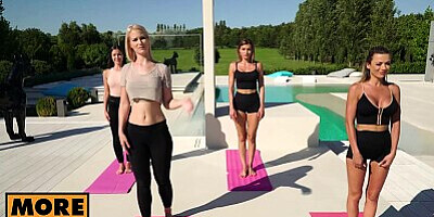 POV - Fuckig sexy curvy MILF Shalina Devine outdoors