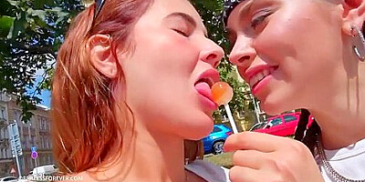 Agatha And Alissa Agatha Strap Sex