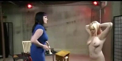 Lezzie Huge Hooter Dominatrix Discipline