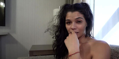 Gentle stepsister's butt turns man on and boy makes her suck